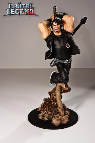 Illustration for article titled Brutal Legend's Eddie Riggs In All His Sculpted Glory
